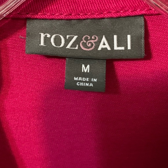 Roz & Ali Button Up Jacket, Size: Medium - Picture 7 of 15